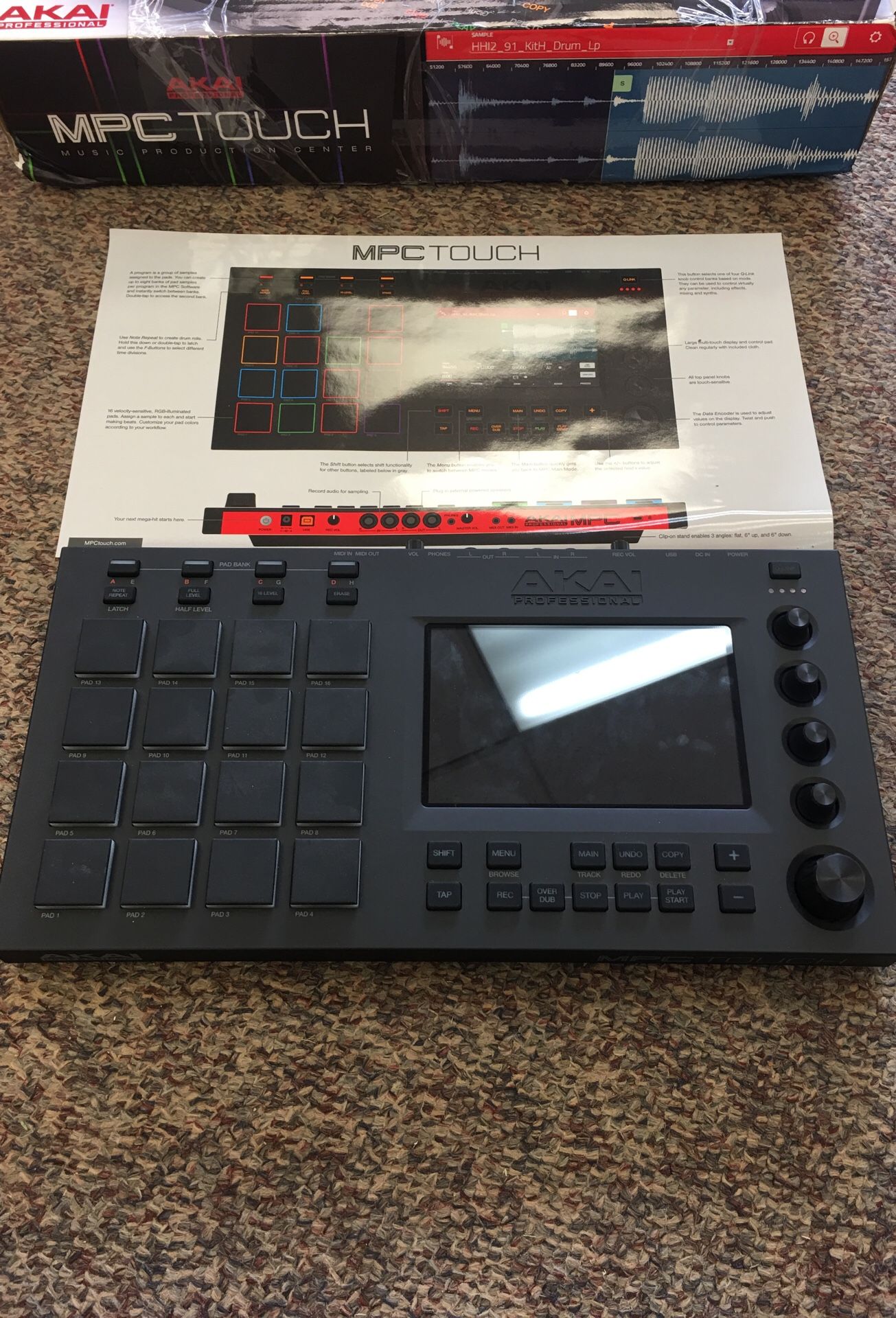 Akai MPC Touch controller for Sale in Belmont, NC - OfferUp