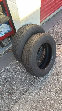 195/65-15 Firestone Tires ๐ $50