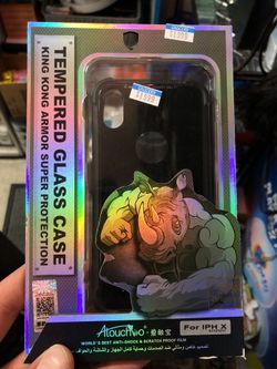 iPhone X black case brand new very good quality