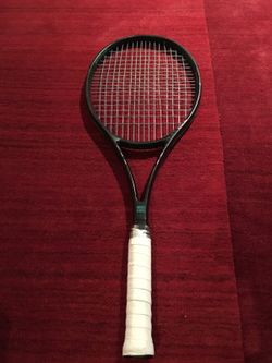 Dunlop impact series mid tennis racquet with new white yonex grip