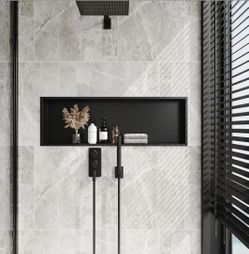 (Brand New in Box)
Neodrain Shower Niche, Insert Bathroom Storage Shower Shelf, Stainless Steel Recessed Wall Niche No Tiled Recessed Cabinet Waterpr