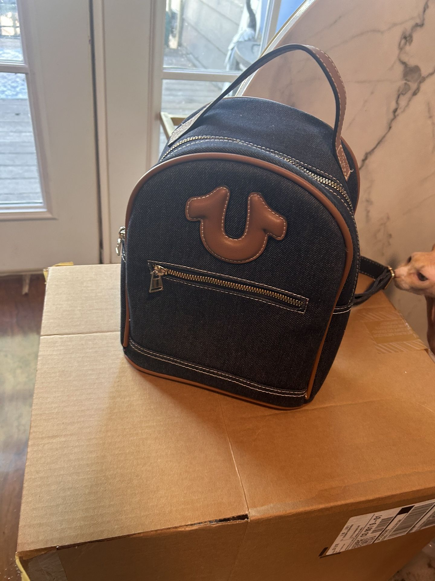Brand New, True, Religion, Jean, Backpack, Purse