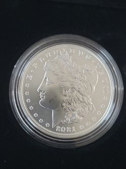 2021 Silver Morgan Dollar San Francisco 99% Silver 
