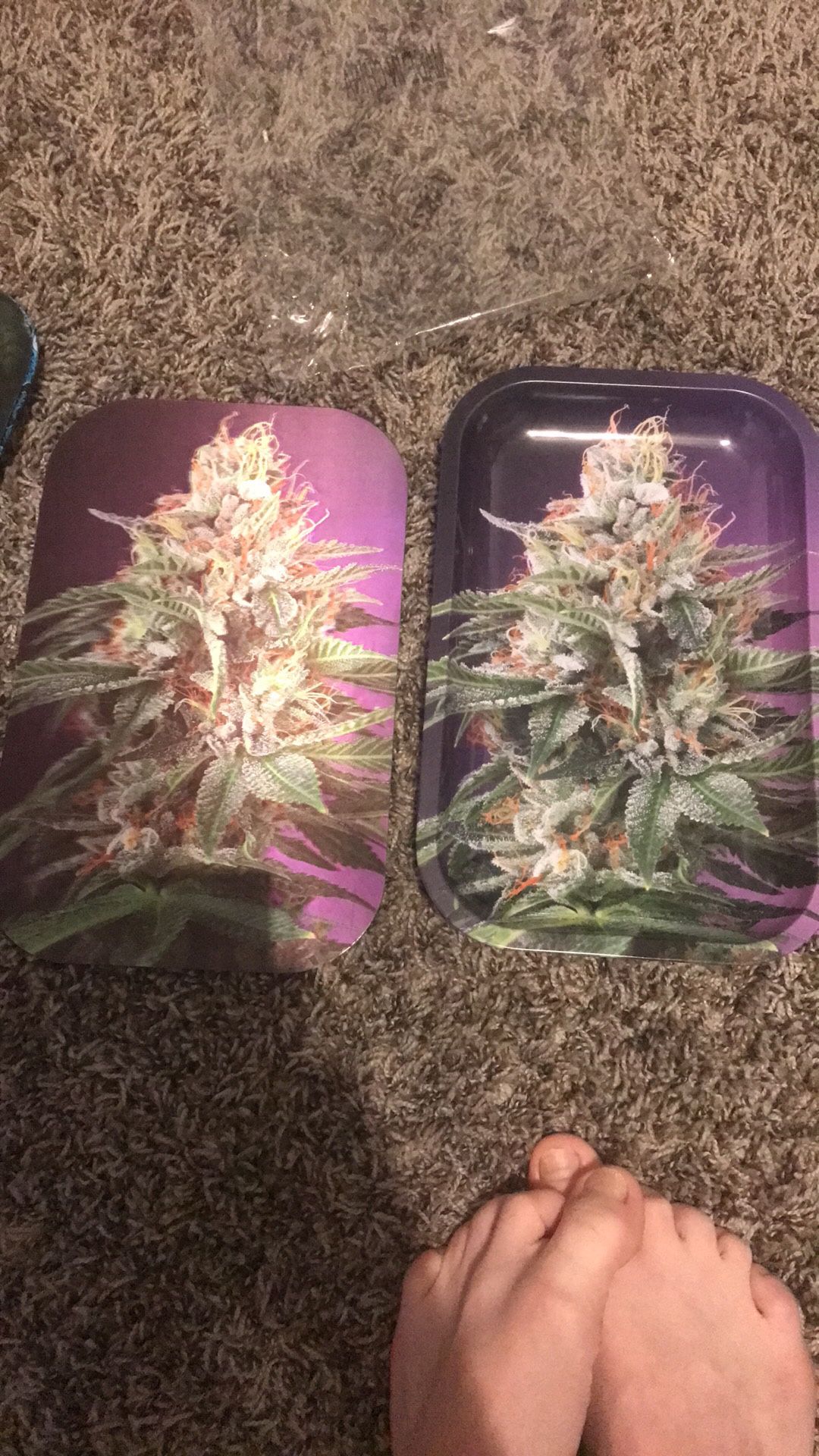 3D rolling tray