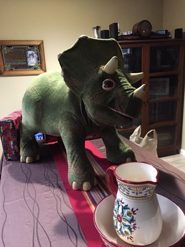 Playskool KOTA Triceratops Ride Along Dinosaur