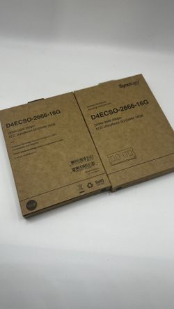 D4ECSO-2666-16GX2  32GB Memory for Synology DDR4-2666 260 pin ECC SO-DIMM RAM