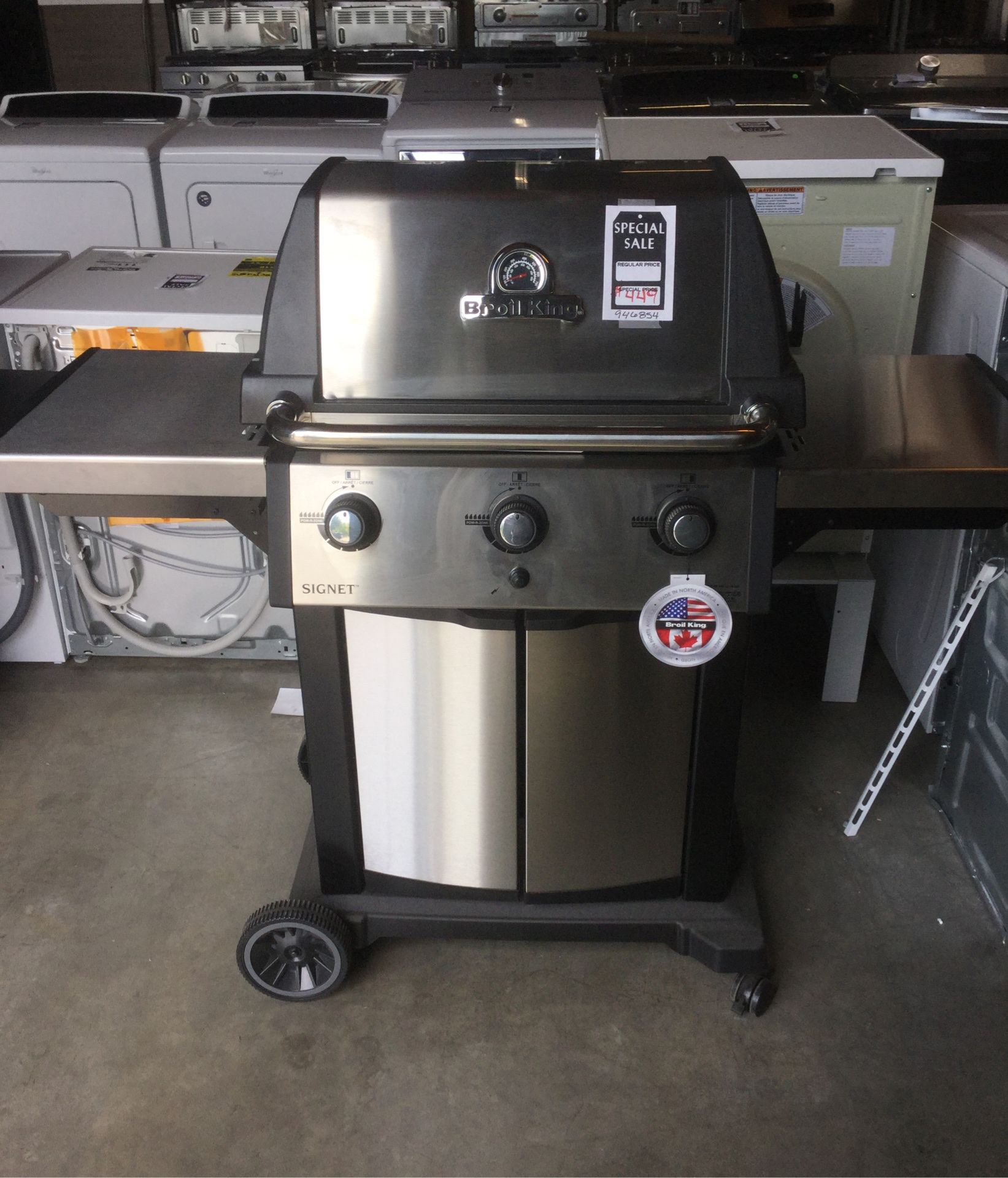 Broil King propane gas grill $449