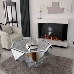 ALL GLASS COFFEE TABLE - Art Deco Style 😍😍😍😍