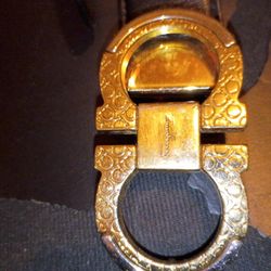Faragamo Belt From Sax Fifth 5 Years Old And No Damage Or Wear. 