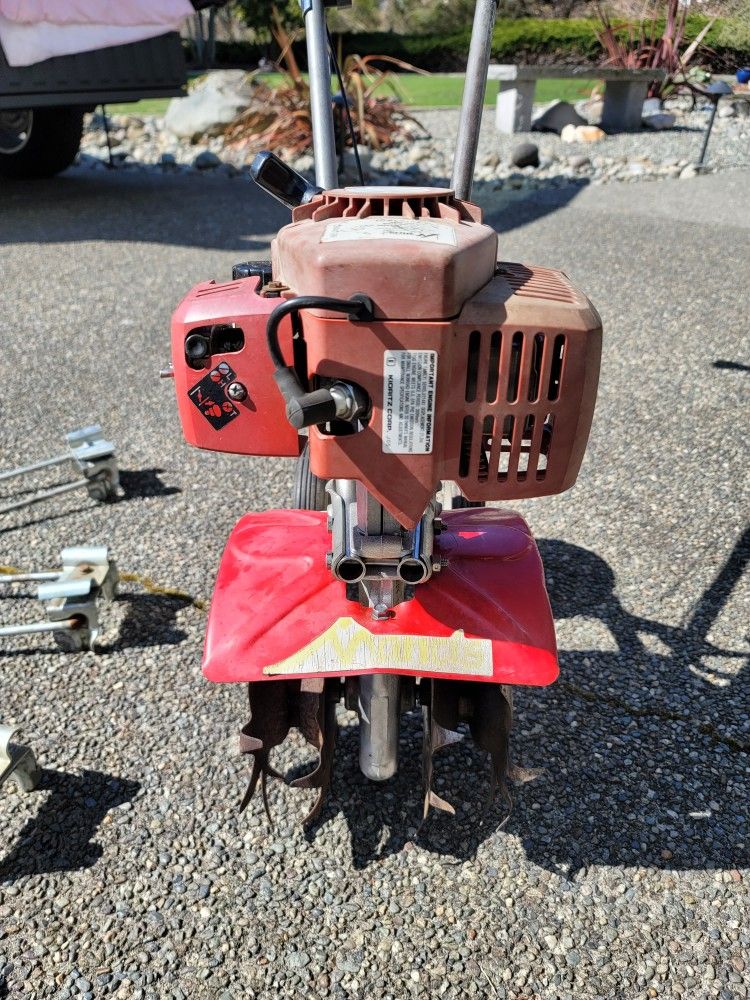 Mantis Tiller Ready For Spring Digging. Misc Parts as Well.