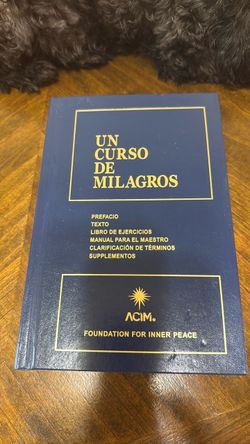 Libro un curso de milagros