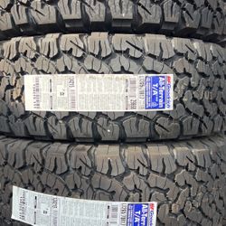 LT 265/70/17 Bfgoodrich Ko2 All Terrain