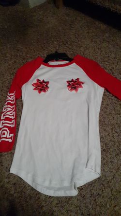 Victoria Secret PINK Jersey Style Top Size XS