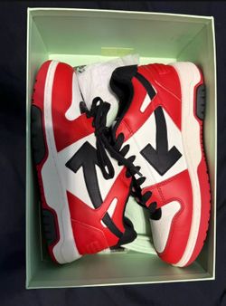 Off white Out of the office red black