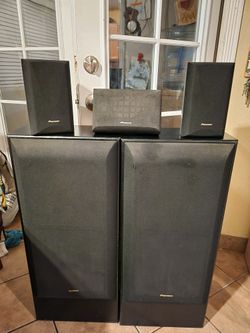 Pioneer Home Stereo System Speakers