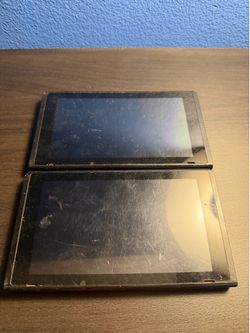 2 Broken Nintendo Switch Consoles FOR PARTS OR REPAIR