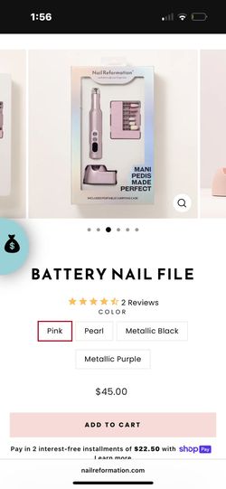 Nail Reformation Nail Filer Kit