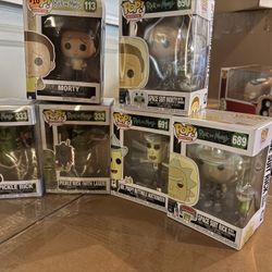 Rick And Morty Funko Pops