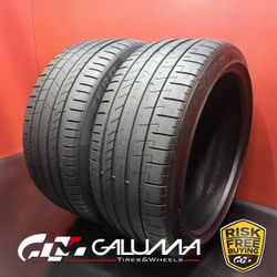 Set of 2 Tires LikeNEW Pirelli P Zero PZ4 XL 275/35ZR20 275/35/20 No Patch 91575