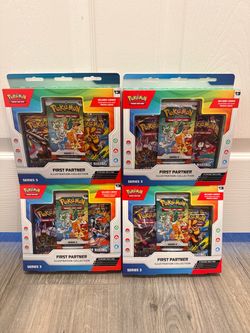 First Partner Illustration Collection Series 3 Pokemon TCG BRAND NEW SEALED