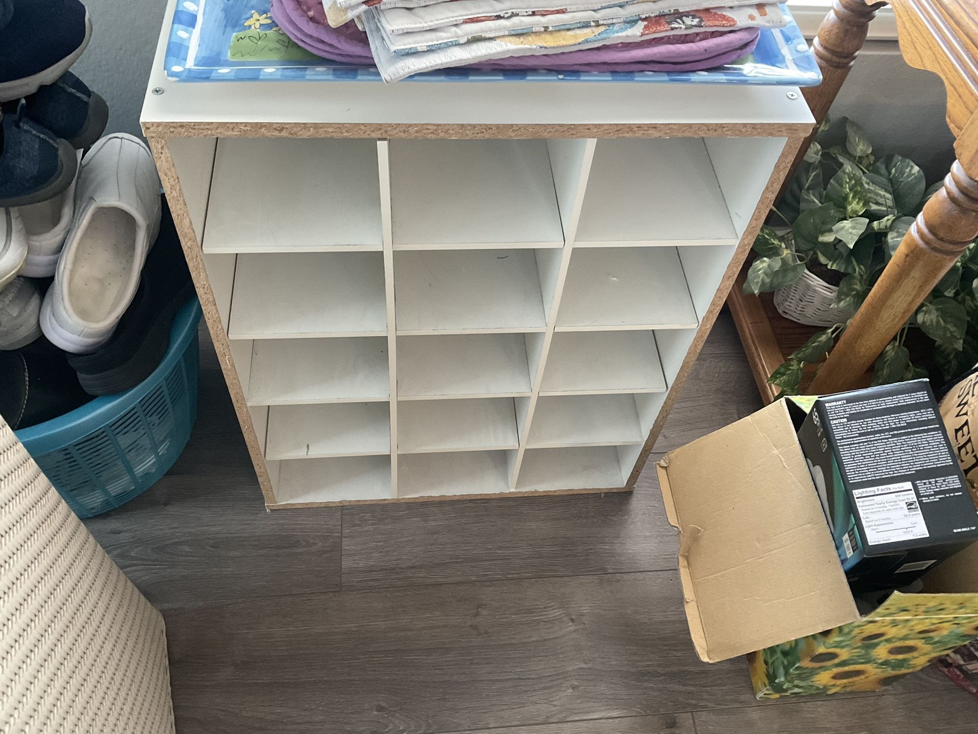 Wooden Shoe Rack