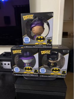Batman 1989 and Joker Dorbz Figures NEW