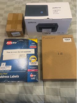 POLONO Thermal Label Print, 4x6, Fuzion Digital  shipping , Fuxury thermal labels 4x6 500 labels
