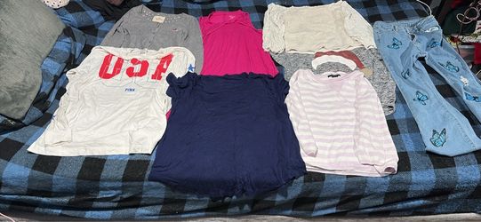 Women's Clothing Bundle Mixed Tops and Jeans