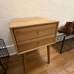 Mid-century Modern Nightstand / Side Table 