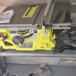 RYOBI TABLE SAW 81/4 NEW 