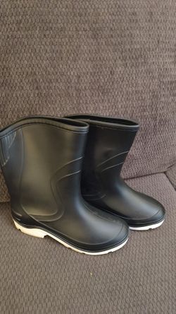 Black Rubber Rain Boots 7 women's