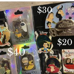 DISNEY PINS FOR SALE!