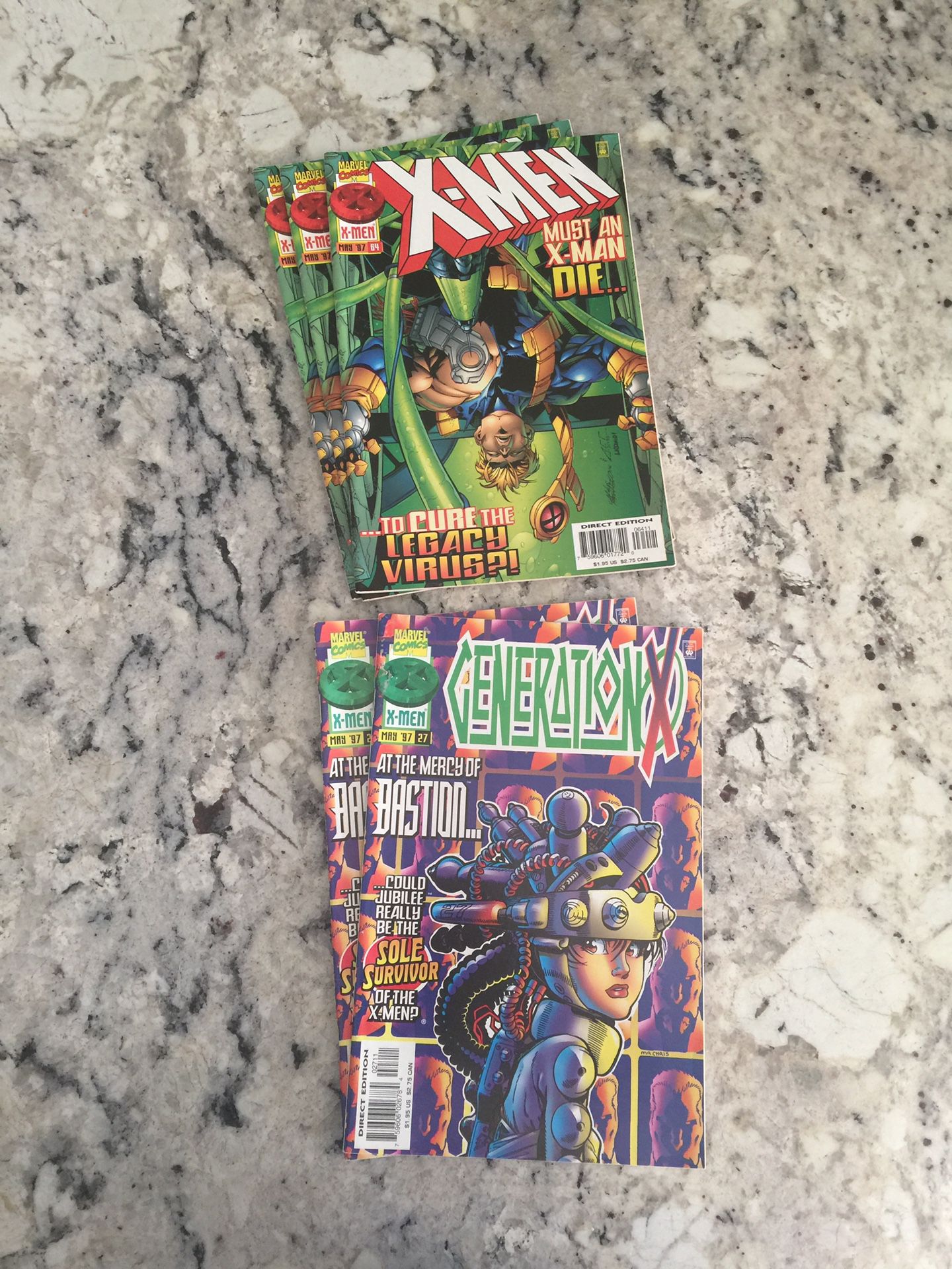 Free X-Men Marvel Comic Books