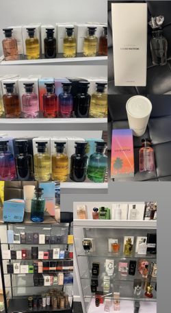 LV, Dior, Initio, JPG, Creed, Valention, D&G, etc. Cologne