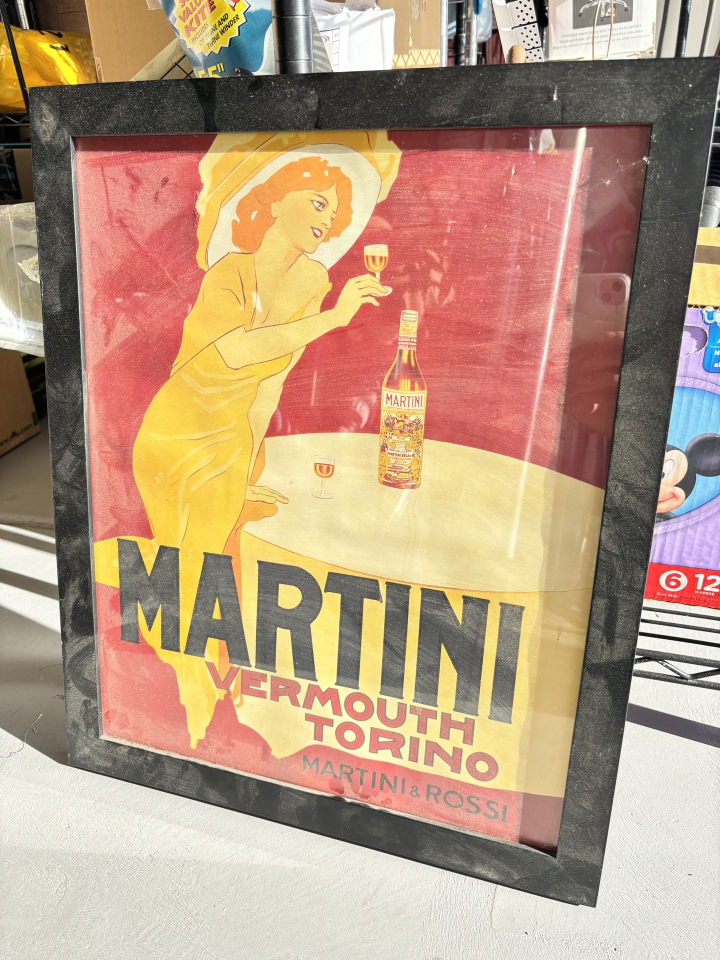 Vintage Martini Poster