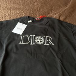 New Dior Stone Island Sweatshirt Size Medium And Large Men