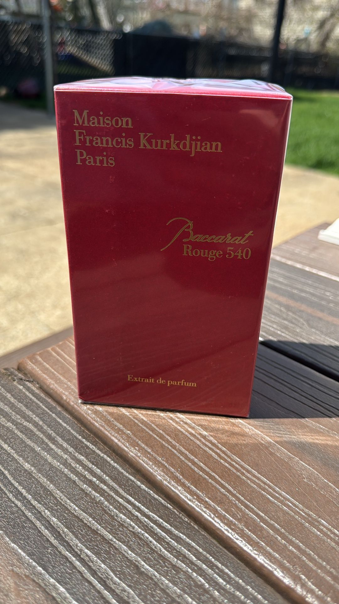 Maison Francis Kurkdjian Baccarat Rouge 540 - Extrait de Parfum (Sealed)