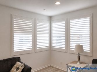Polyvinyl Plantation Shutters, Custom Made, Installation Included | 909-681-7003