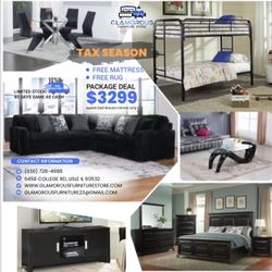 Package Deal $3299 NEW FREE DELIVERY