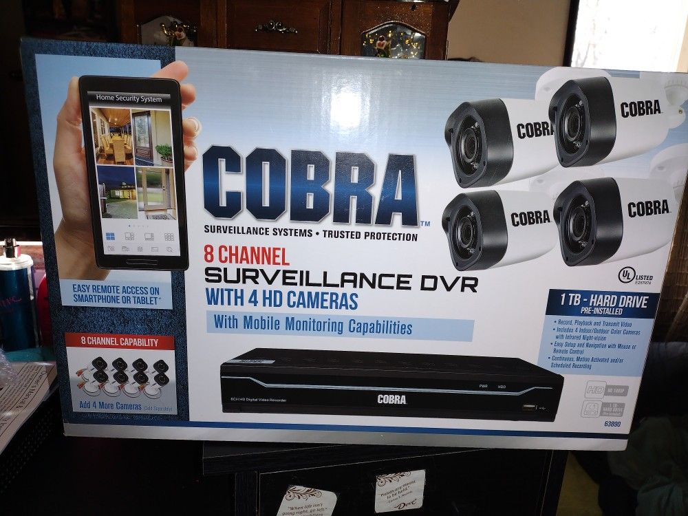 Channel Surveillance Dvr Harbor Freight Cobra Surveillance Cobra