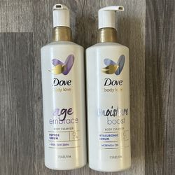Dove Body Love Body Cleanser $7 Each 