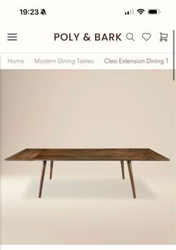 Extension Dining Table (71"-110")
