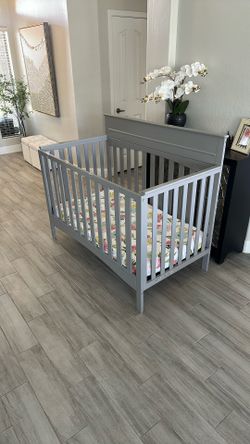 Crib With Mattress