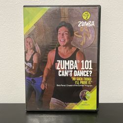 Zumba 101 Can't Dance? DVD Workout Beto Perez Fitness Exercise 2016