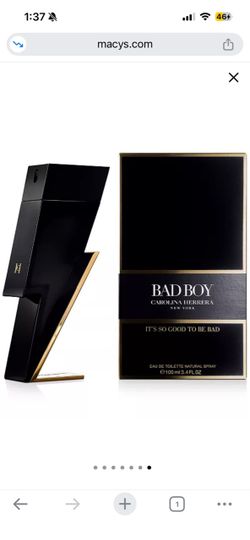 Carolina Herrera Bad Boy EDT 3.4 oz