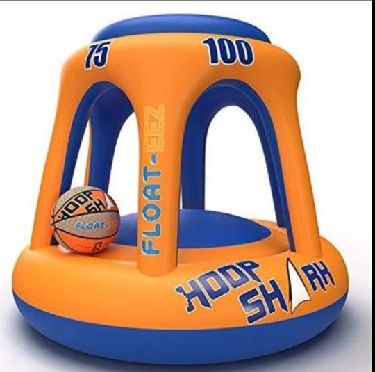 Swimming Pool Basketball Hoop Set With Ball For Pool Fun
