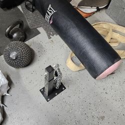 Punching Bag And Wall Mount