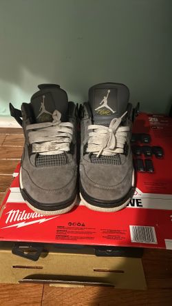jordan 4 cool grey size 8 men’s