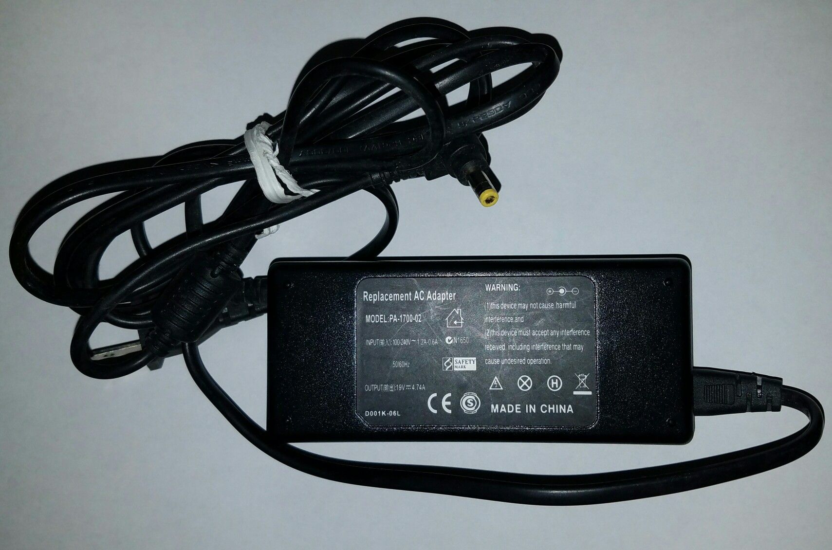 Laptop Adapter 19v 4.74a