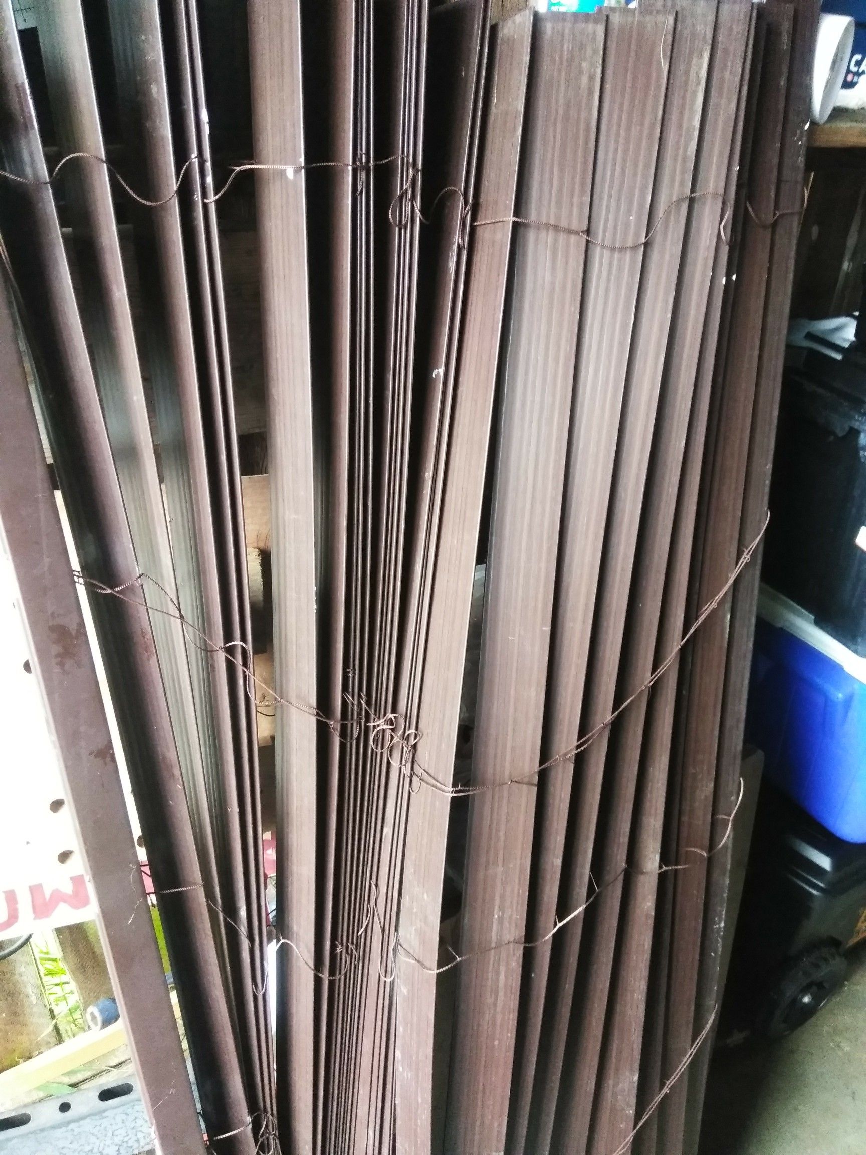 2in faux wood blinds